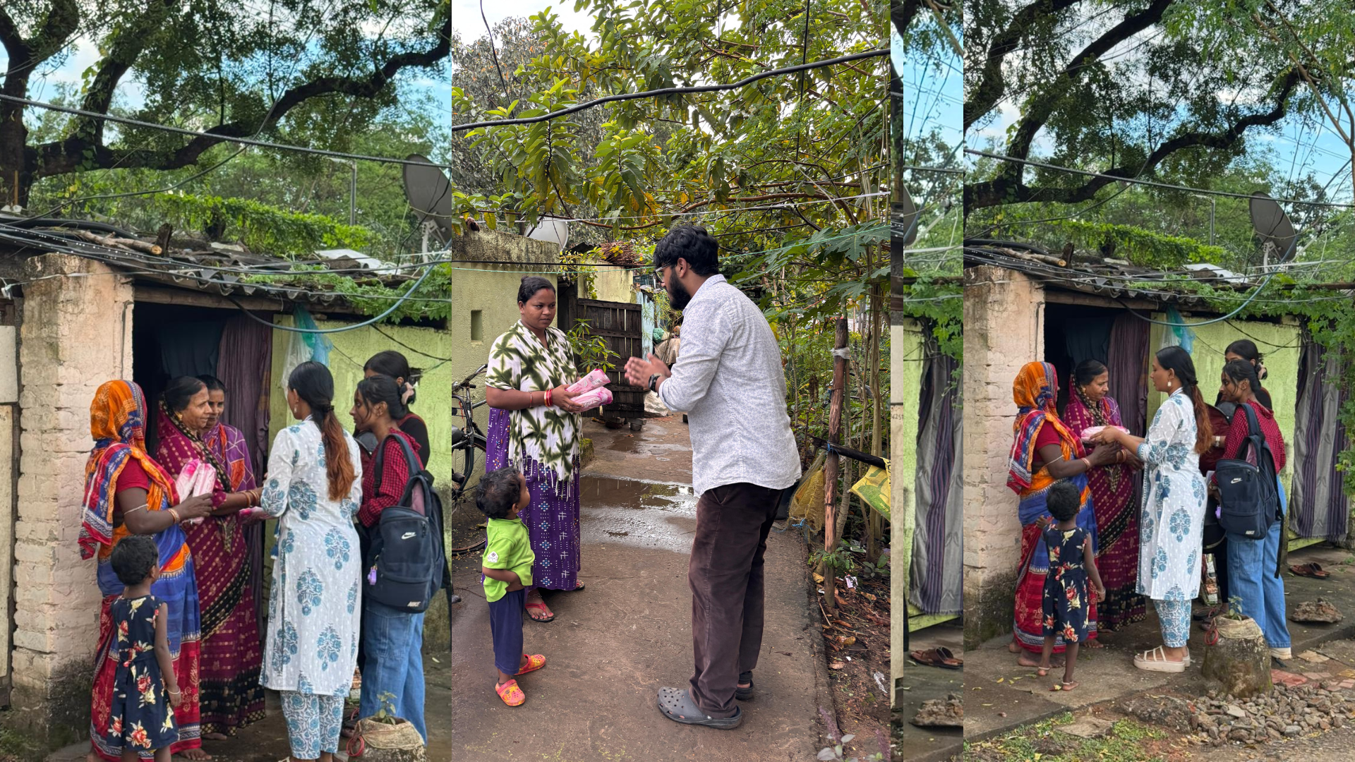 Indian women supporting each other in menstrual health awareness — Maa by Rigel